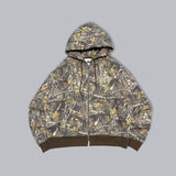 Doodle logo assorted zip hoodie