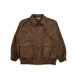 FAUX LEATHER BLOUSON