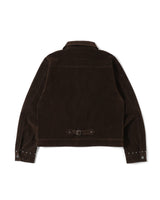 Classic studs suede jacket