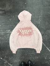 universal logo Premium crush EMB zip hoodie