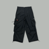 技術徽標尼龍貨物褲