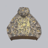 Doodle logo assorted zip hoodie