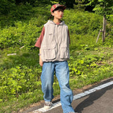 NYLON HOOD VEST