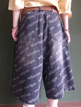 OG logo denim shorts