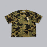 Kira logo camo tee