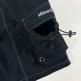 TECH LOGO NYLON HALF PANTS