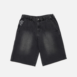 genzai Chain Baggy Denim Half Pants