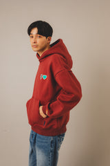 心臟補丁連帽衫