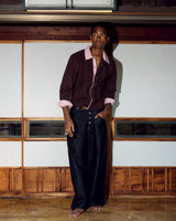 Shirt docking shirt cardigan