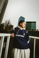 符號尼龍套頭衫