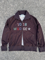 Patchwork track jacket