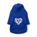 heart logo hoodie( for pets)