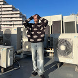 圓徽標jacquard編織