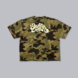 Kira logo camo tee
