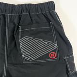 TECH LOGO NYLON HALF PANTS