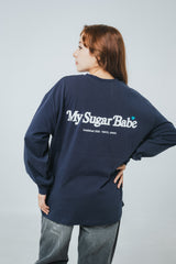 MSB heart patch logo long tee