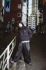 Space Logo Hooded Down Jacket