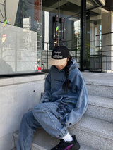 Vintage Like Heart Logo Hoodie