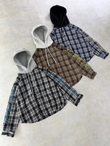 Sweat Docking Check Shirt