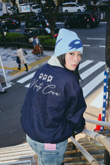 Bullet Logo Boa Denim Jacket