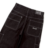BU DOUBLE KNEE DENIM PANTS