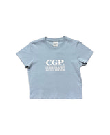 (Women) CGP Square Logo Crop Short Sleeve T-Shirt CBEUWTS015