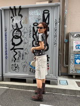 DOT PATTERN LINE TEE