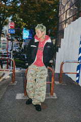 Bullet Logo Boa Denim Jacket