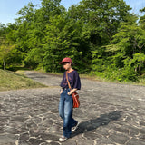 Wudgeboy徽標搪瓷肩袋