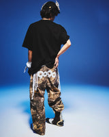 9090 OG Logo Painted Denim Pants