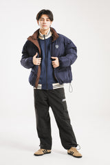 Reversible eco down jacket
