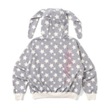 Rabbit Ear Zip Hoodie