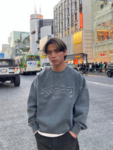 소년 로고 안료 따뜻한 땀