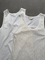 Docked Sheer Tank Top