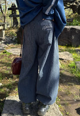Stripe balloon pants