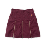 HTH×Dickies Zip mini skirt