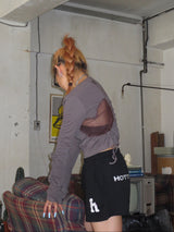 heart switch long tee