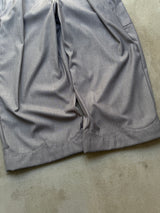 Wide Baggy Hook Western Slacks