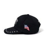 Grunge studs cap
