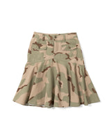 asymmetry midi skirt