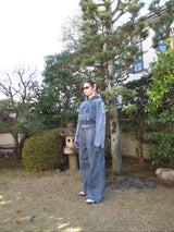 Vintage Curve switching sweat pants