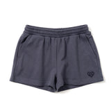 glitter sweat shorts