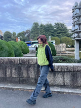 가짜 모피 조끼