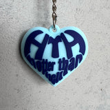 心臟徽標鑰匙扣