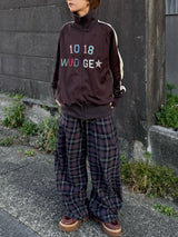 Patchwork track jacket