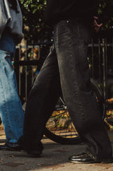 Seeksole wash straight denim