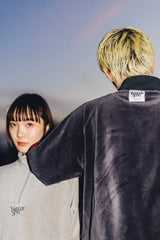 Velours Half Zip Track Jacket