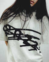 genzai Big Logo Pigment Tee