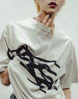 genzai Big Logo Pigment Tee