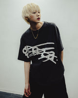 genzai Big Logo Pigment Tee